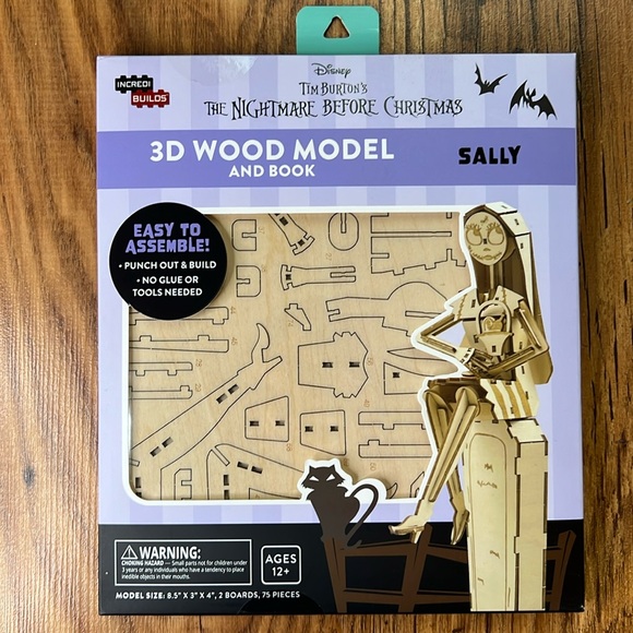 Incredibuilds Nightmare Before Christmas Sally Model Kit - Picture 8 of 9